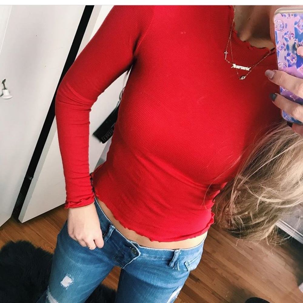 Red longsleeve